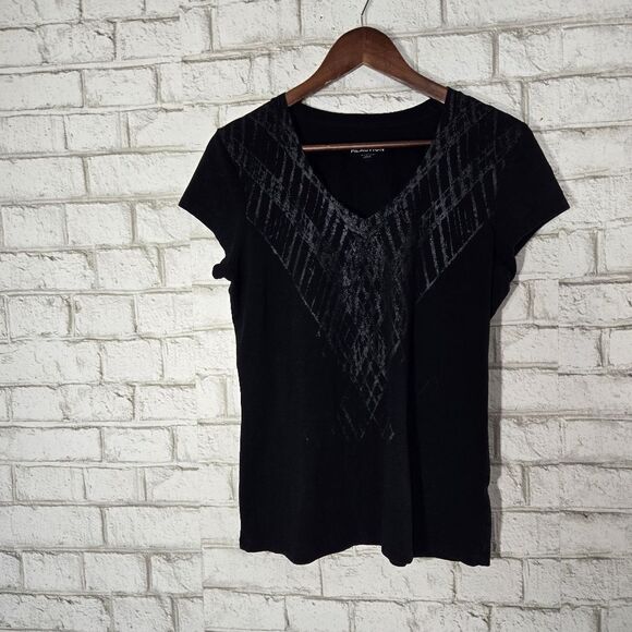 Kenneth Cole Reaction black tee - Picture 1 of 11